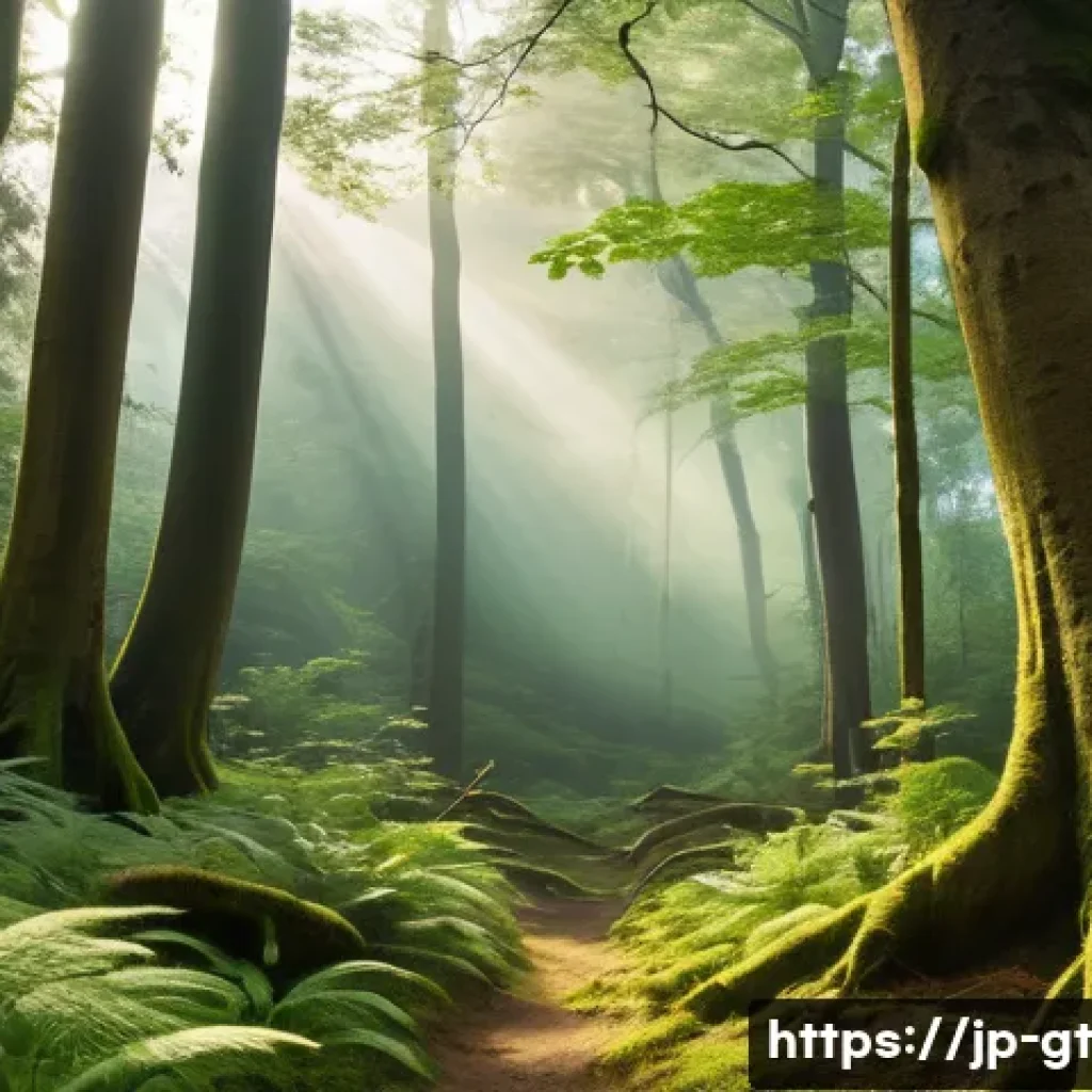 특정 주제를 위한 명상 앱 추천 - **Serene Forest Meditation: Inner Calm and Nature's Embrace**
    A young adult (gender-neutral repr...